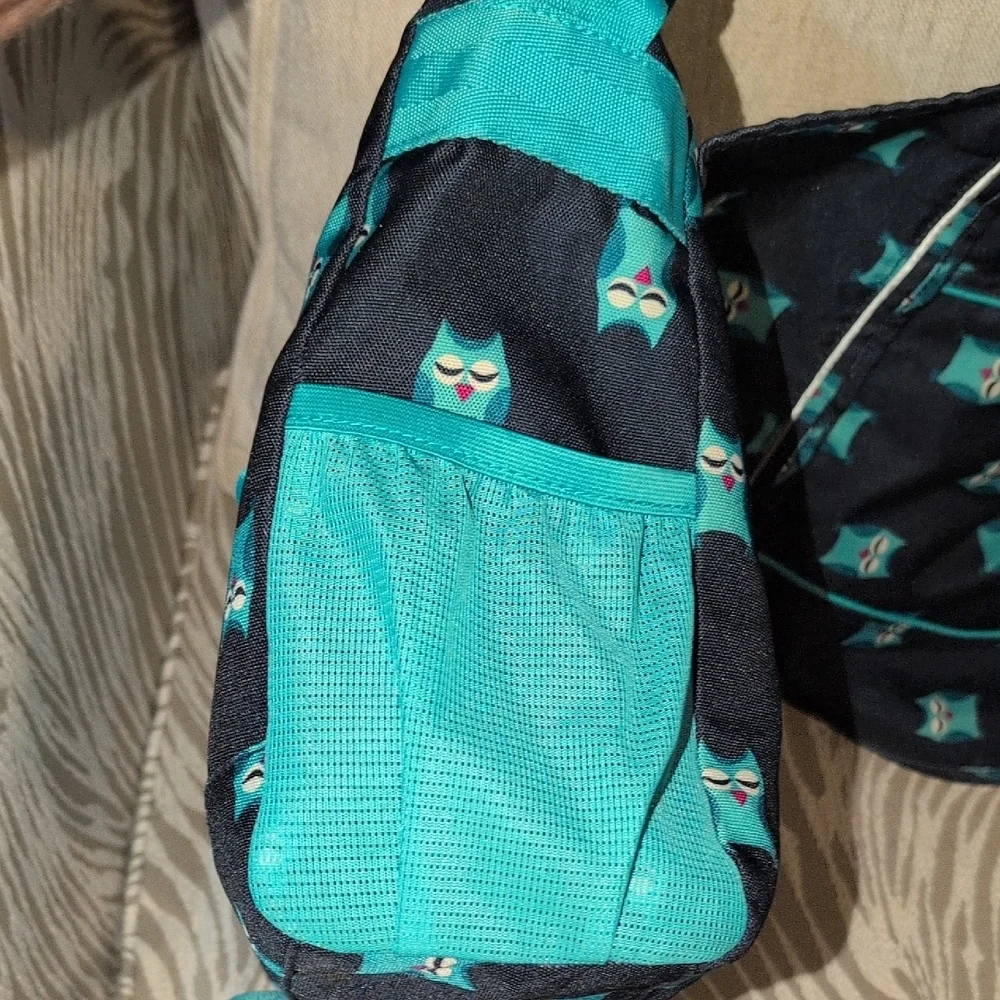 Gap Navy Blue And Teal Owl School Bag -